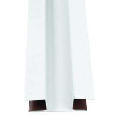 H-профиль металлический Grand Line коричневый RAL 8017 2 м - фото 2