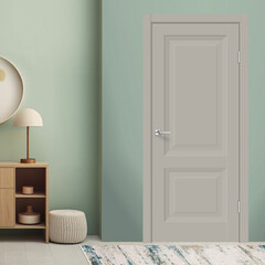 Дверь межкомнатная Сиара 700х2000 мм ПЭТ бежевый агат глухая - фото 6