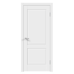 Изображение товара Дверь межкомнатная Эйви 800х2000 мм ПВХ пленка белый эмалит глухая