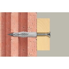 Дюбель универсальный Fischer UX 6x35 мм нейлон с буртом (100 шт.) - фото 13