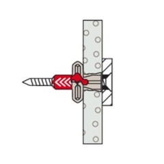 Дюбель универсальный Fischer DuoPower 5x25 мм нейлон (45 шт.) - фото 8