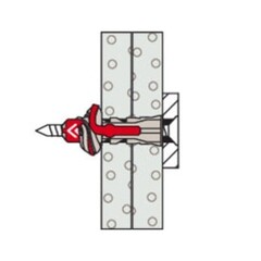 Дюбель универсальный Fischer DuoPower 5x25 мм нейлон (45 шт.) - фото 6