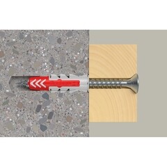 Дюбель универсальный Fischer DuoPower 5x25 мм нейлон (45 шт.) - фото 22