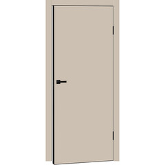 Дверь межкомнатная Байс 800х2000 мм ПЭТ кварцит глухая - фото 2