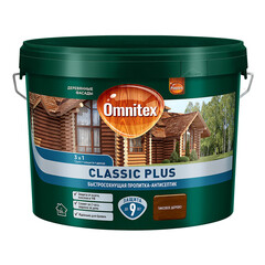 Антисептик Pinotex Classic Plus 3 в 1 декоративный для дерева тиковое дерево 9 л - фото 9