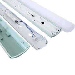 Светильник светодиодный накладной Всесветодиоды Айсберг 5000-5500К 40 Вт IP65 серый герметичный (vs101m-40-tr-5k) - фото 5