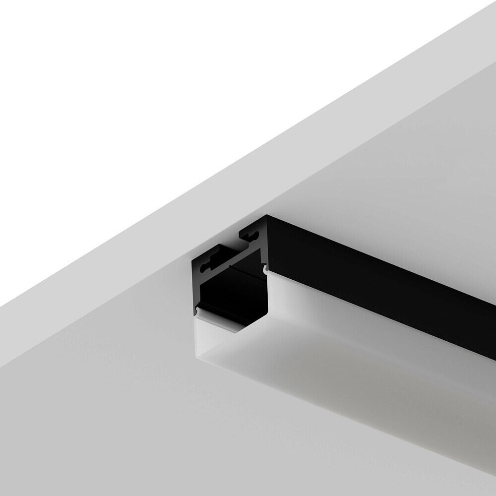 

Профиль для светодиодной ленты Surface Arte Lamp IP20 2 м прямой (A202006S), Черный