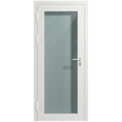 Дверь противопожарная Промет ДП-1-EIWS-60 со стеклом левая серый RAL 7035 950х2050 мм - фото 7