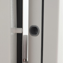 Дверь противопожарная Промет ДП-1-EIWS-60 со стеклом левая серый RAL 7035 950х2050 мм - фото 4