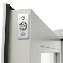 Дверь противопожарная Промет ДП-1-EIWS-60 со стеклом левая серый RAL 7035 950х2050 мм - фото 3