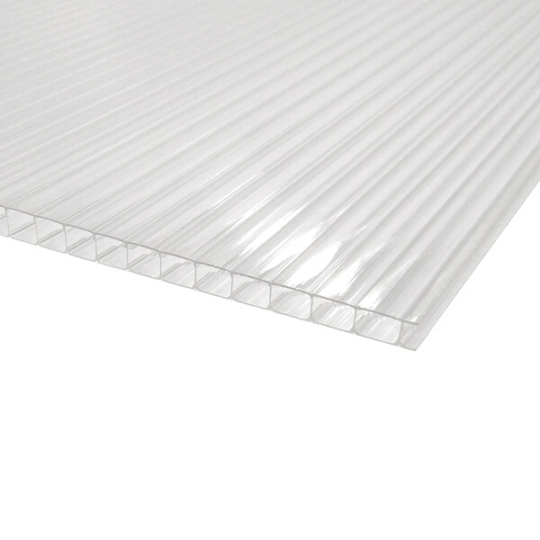 Поликарбонат сотовый Actual 4 мм 2,1х6 м прозрачный