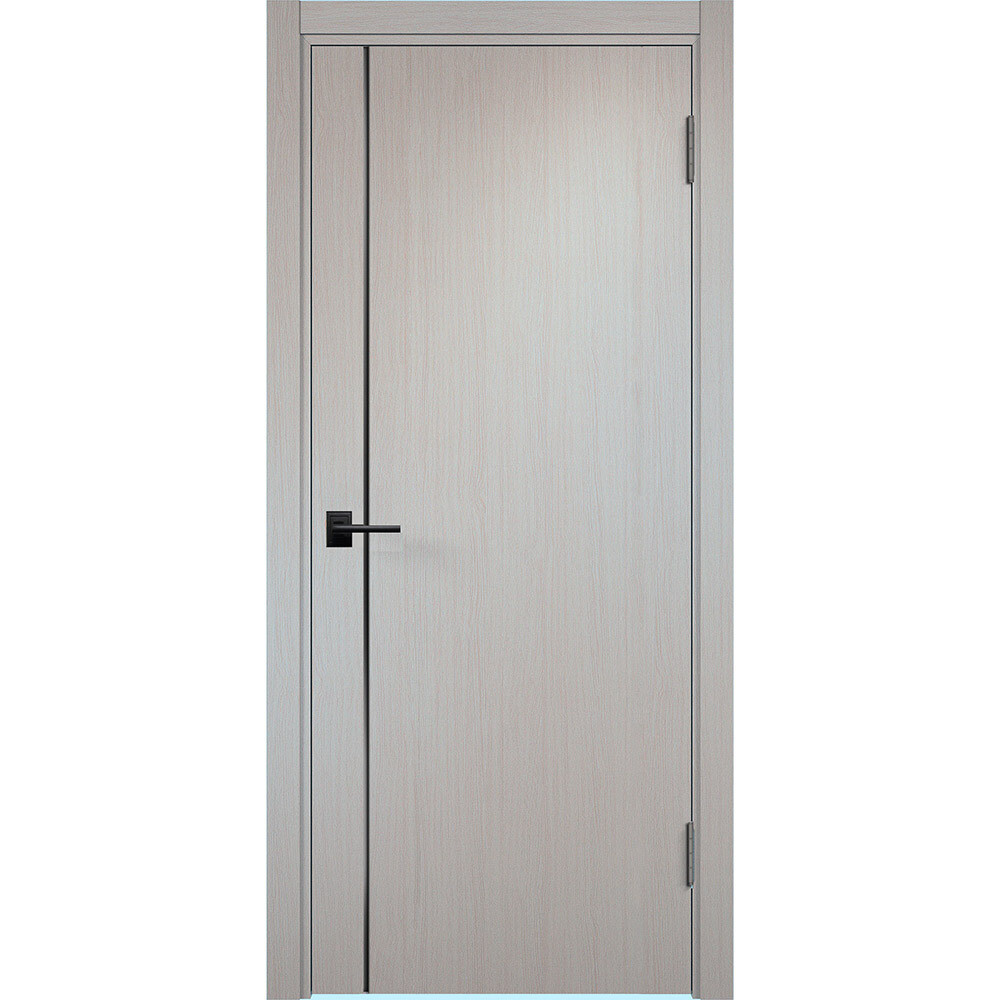 Изображение товара Дверь межкомнатная Милан Вертикаль 600х2000 мм Дуб Сантана финишпленка