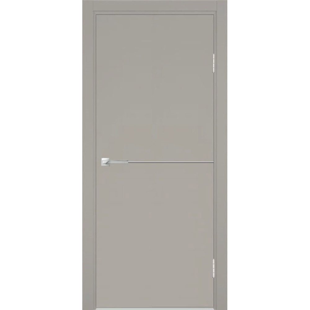 Изображение товара Межкомнатная дверь Милан (Вертикаль) 700х2000 мм с декоративной вставкой и замком