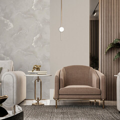 Обои компакт-винил на флизелиновой основе Erismann ATLANTIS 60936-03 (1,06х10,05 м) - фото 5