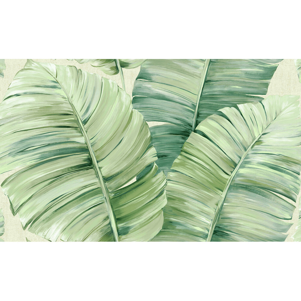 Изображение товара Обои компакт-винил на флизелиновой основе Erismann Bali 60841-02 1,06х10,05 м зеленый