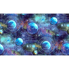 Изображение товара Обои компакт-винил на флизелиновой основе Erismann Kids`Story 60945-03 (1,06х10,05 м)