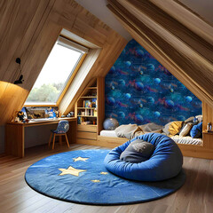 Обои компакт-винил на флизелиновой основе Erismann Kids`Story 60945-03 (1,06х10,05 м) - фото 5