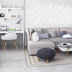 Обои компакт-винил на флизелиновой основе Erismann Lines 60991-02 (1,06х10,05 м) - фото 5