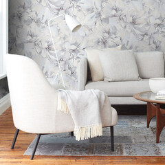 Обои компакт-винил на флизелиновой основе Erismann Alise 60915-05 (1,06х10,05 м) - фото 5