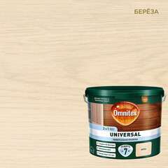 Антисептик Pinotex Universal 2 в 1 декоративный для дерева береза 2,5 л - фото 1