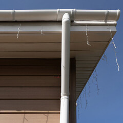 Желоб водосточный пластиковый d120 мм 3 м Grand Line белый RAL 9003 - фото 2