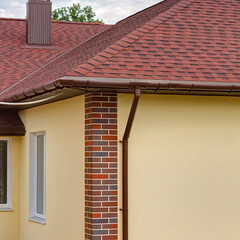 Колено трубы Технониколь пластиковое d82 мм 135° коричневое RAL 8017 - фото 4