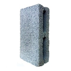 Блок керамзитобетонный перегородочный пустотелый 390х120х188 мм