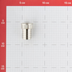 Штуцер для присоединения шланга 1/2 ВР(г) х 20 мм латунный - фото 2