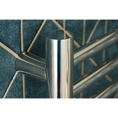 Полотенцесушитель электрический Сунержа Богема 3.1 800х400 мм 300 Вт с терморегулятором правый хром - фото 9