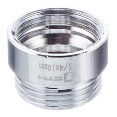 Удлинитель 10 мм х 3/4 ВР(г) х 3/4 НР(ш) латунный - фото 3