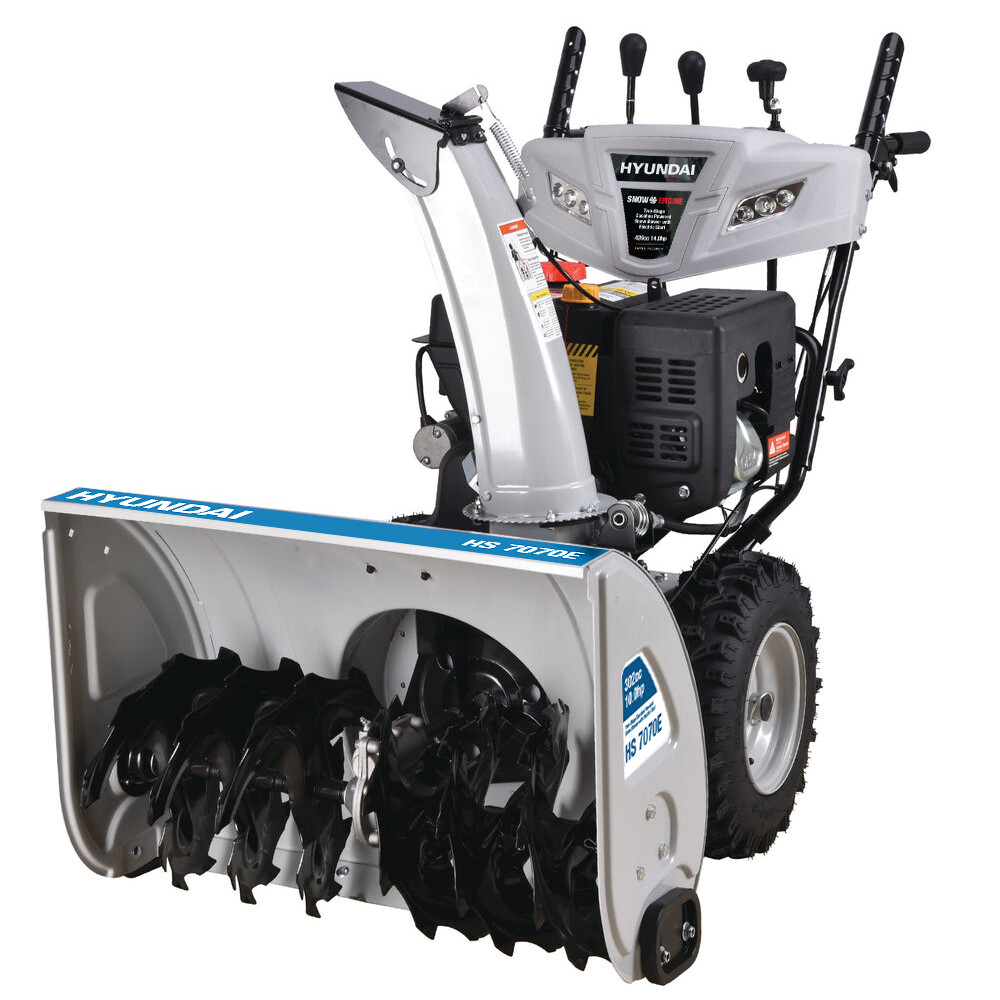 Снегоуборщик бензиновый Hyundai 700 мм 10 л.с. (HS7070E)