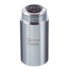 Изображение товара Удлинитель 50 мм х 3/4 ВР(г) х 3/4 НР(ш) латунный