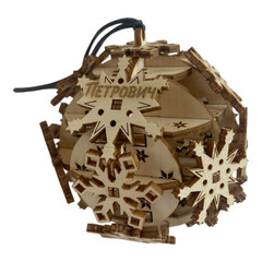 Елочная игрушка-конструктор