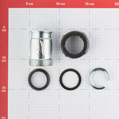 Соединитель Gebo Quick (IK34/GBIK07) 3/4 ВР(г) чугунный оцинкованный - фото 4