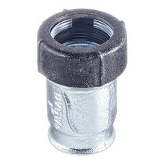 Соединитель Gebo Quick (IK1/GBIK10) 1 ВР(г) чугунный оцинкованный - фото 1