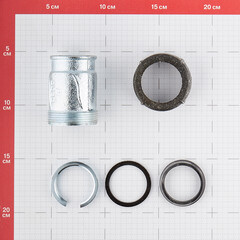 Соединитель Gebo Quick (IK1/GBIK10) 1 ВР(г) чугунный оцинкованный - фото 3