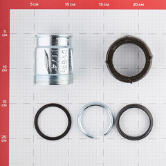 Соединитель Gebo Quick (IK114/GBIK13) 1 1/4 ВР(г) чугунный оцинкованный - фото 3