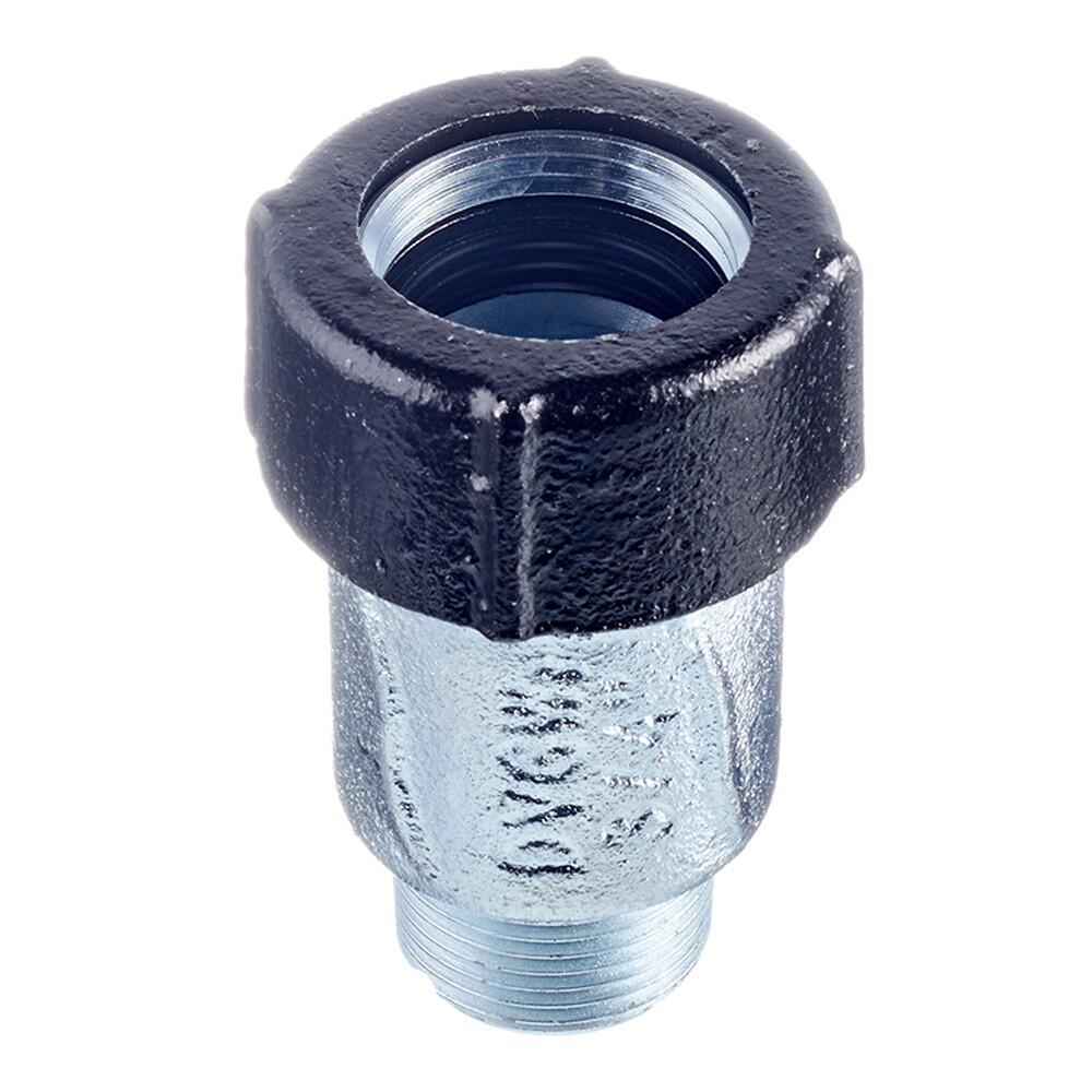 Соединитель Gebo Quick (AK34/GBAK07) 3/4 НР(ш) чугунный оцинкованный