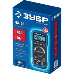 Мультиметр портативный Зубр МА-55 (59805) - фото 3