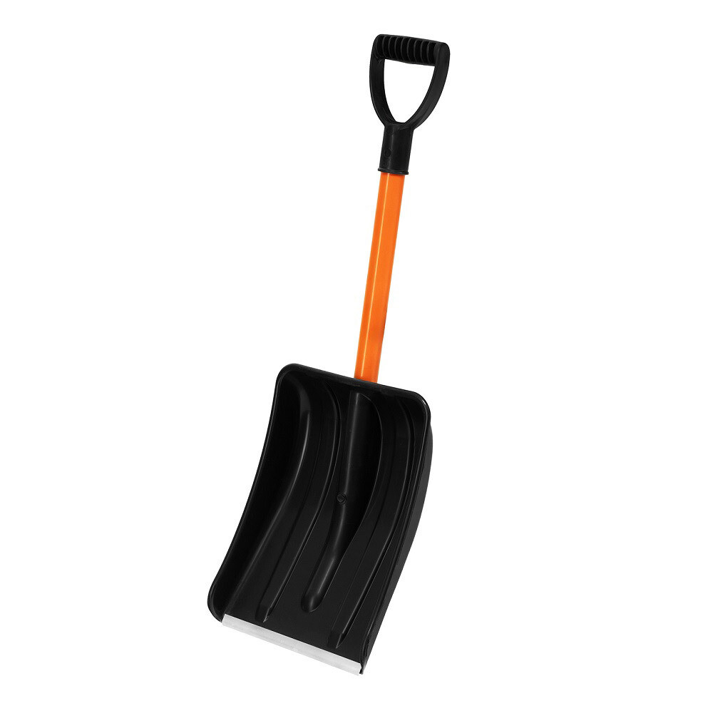 Изображение товара Лопата снеговая Stels полипропилен с металлическим черенком 790х275 мм (61654)