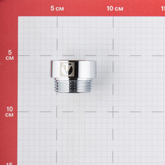 Удлинитель Valtec 15 мм х 1 ВР(г) х 1 НР(ш) хром латунный (VTr.198.C.0615) - фото 3
