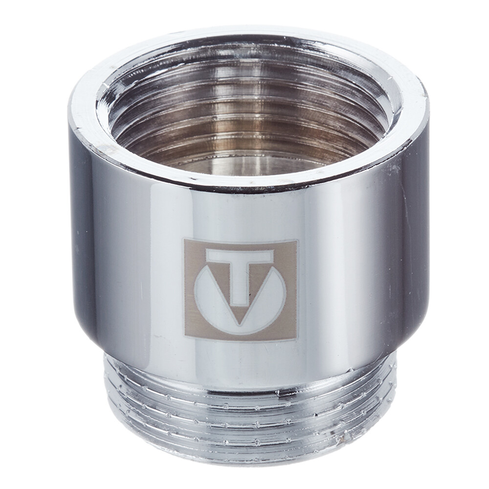 Изображение товара Удлинитель Valtec 25 мм х 1 ВР(г) х 1 НР(ш) хром латунный