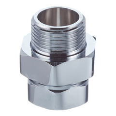 Американка прямая 1 ВР(г) х 1 НР(ш) хром латунная - фото 3