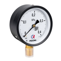 Манометр Росма ТМ-210Р.00 G1/4.2,5 радиальный 1/4 НР(ш) 4 бар d50 мм (40221) - фото 1