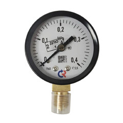 Манометр Росма ТМ-210Р.00 G1/4.2,5 радиальный 1/4 НР(ш) 4 бар d50 мм (40221) - фото 2