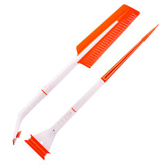 Щетка-скребок автомобильная для снега и льда 680 мм Amigo - фото 3