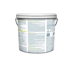 Краска фасадная Bergauf Mineral Techno силиконовая база A белая 9 л - фото 2