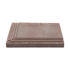 Изображение товара Ступень угловая Берлин 340х340х23 мм шоколад полимерпесчаная WeEco