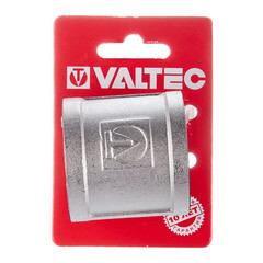 Муфта Valtec 1 1/4 ВР(г) х 1 1/4 ВР(г) латунная (VTr.270.N.0007) - фото 2