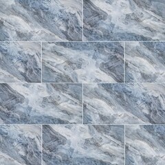 Керамогранит Delacora Waterfall синий карвинг 1200x600x9,5 мм (2 шт.= 1,44 кв.м) - фото 7